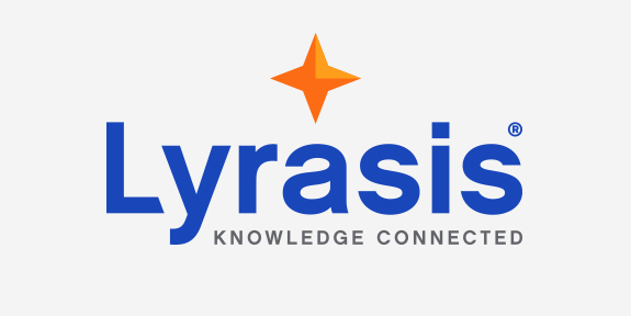 Lyrasis Logo Stacked with Tagline